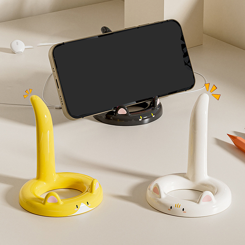 Desk Setup Decor - Cute And Sweet Cartoon Cat Mobile