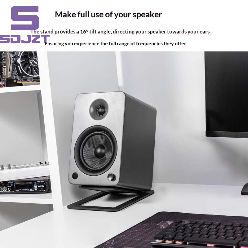 Speaker Desk Setup - Desktop Speaker Stand 2pcs Anti Vibration