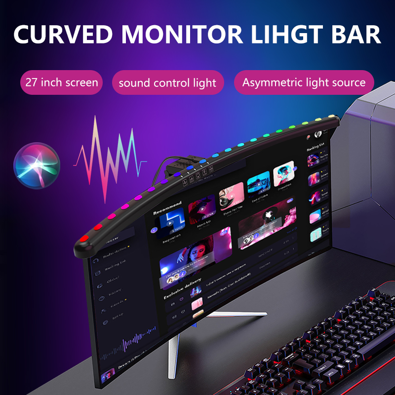 RGB Light Bar Monitor Smart Wi - Desk Setup Office review and price