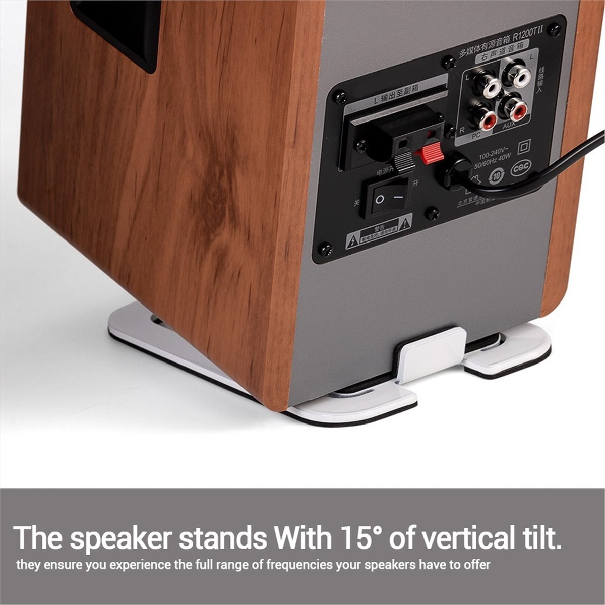2pcs Desktop Speaker Stands fo - Speaker Desk Setup review and price