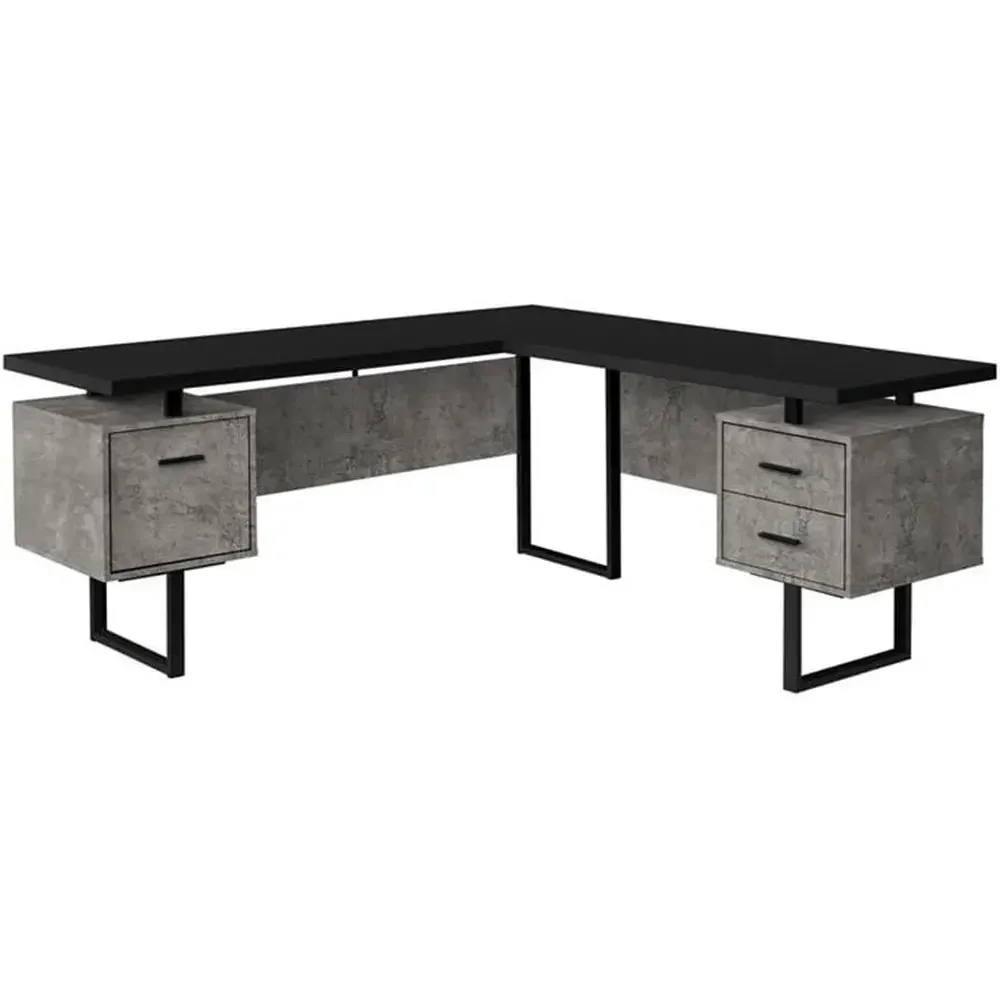 L-Shaped 70 Computer Desk with - Desk Setup Office review and price