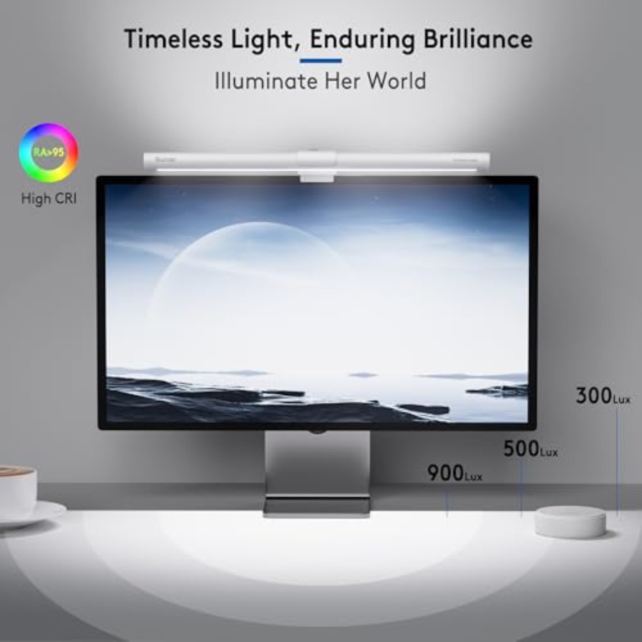 Monitor Light Bar with Remote, - Desk Setup Office review and price