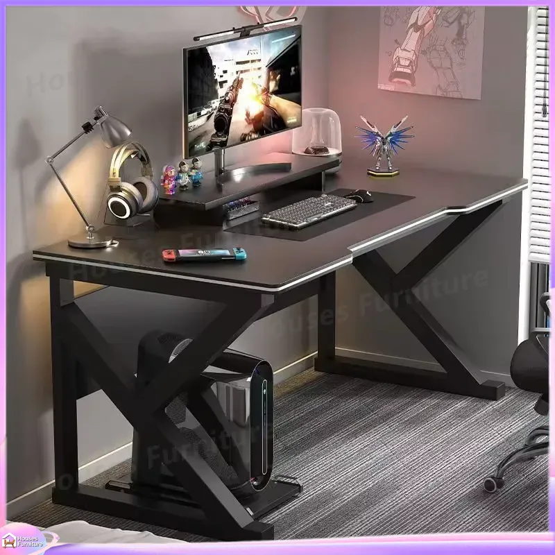 Cafe Metal Gaming Desk Black M - L Shaped Desk Setup review and price