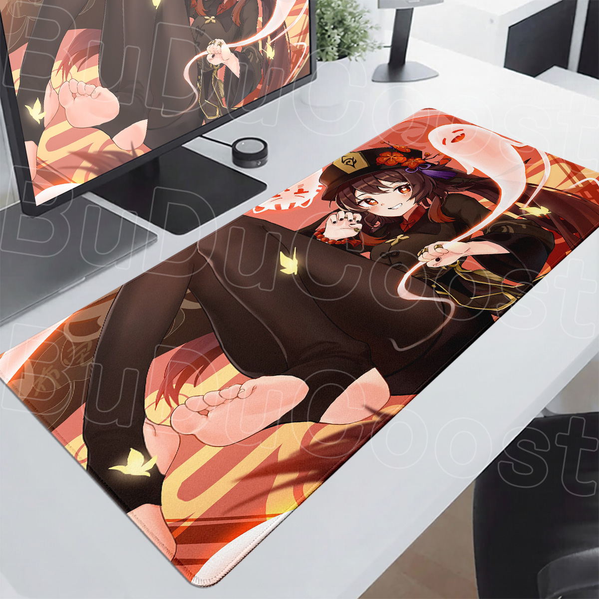 Genshin Impact Hu Tao Mouse Pa - Desk Setup Anime review and price