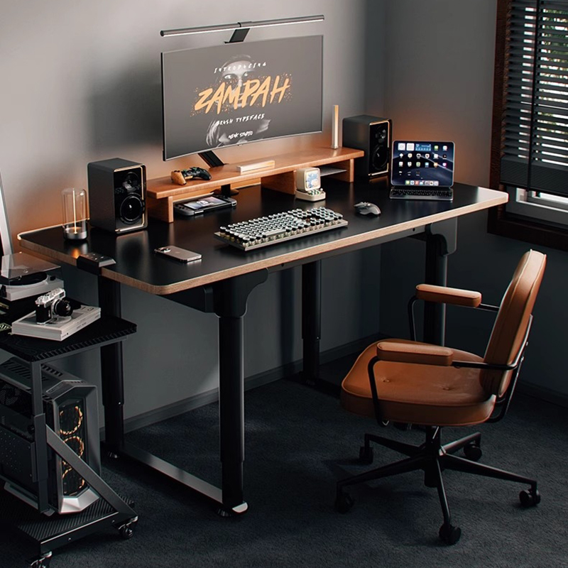 Folding Tables Gamer Computer  - Desk Setup Oak review and price