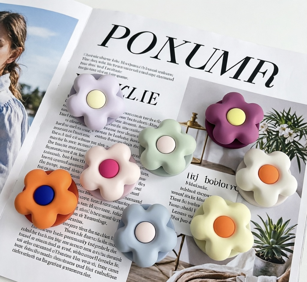 Flower Magnetic Pop Socket Air - Desk Setup Decor review and price