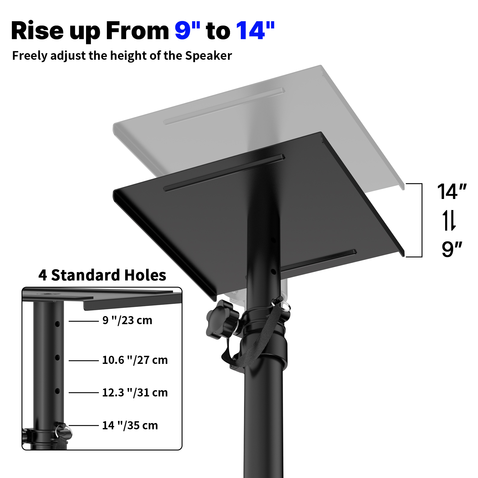 Set of 2 Desktop Clamp Speaker - Desk Setup With 2 Monitors review and price