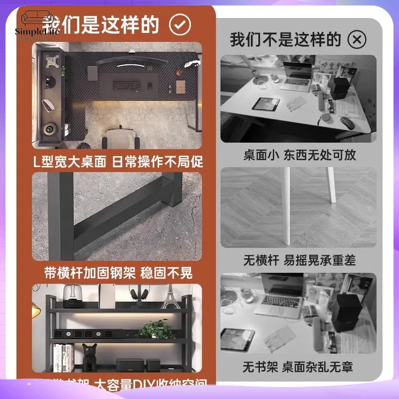 Corner Gaming Desk Computer De - L Shaped Desk Setup review and price
