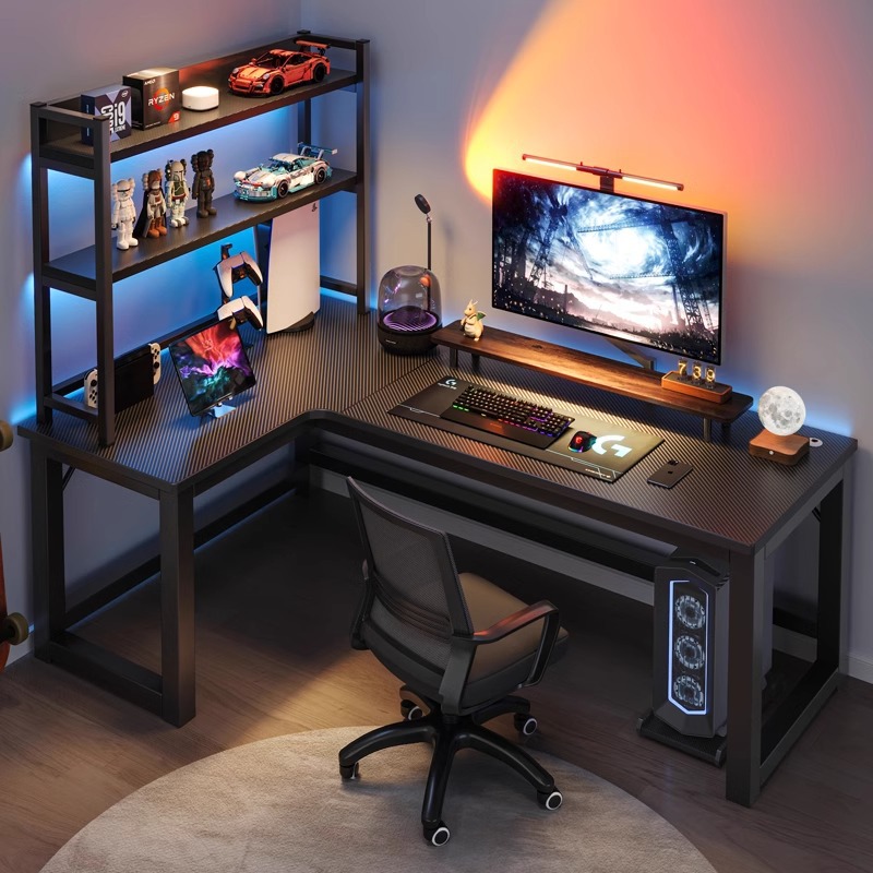 Computer desk Home corner tabl - L Shaped Desk Setup review and price