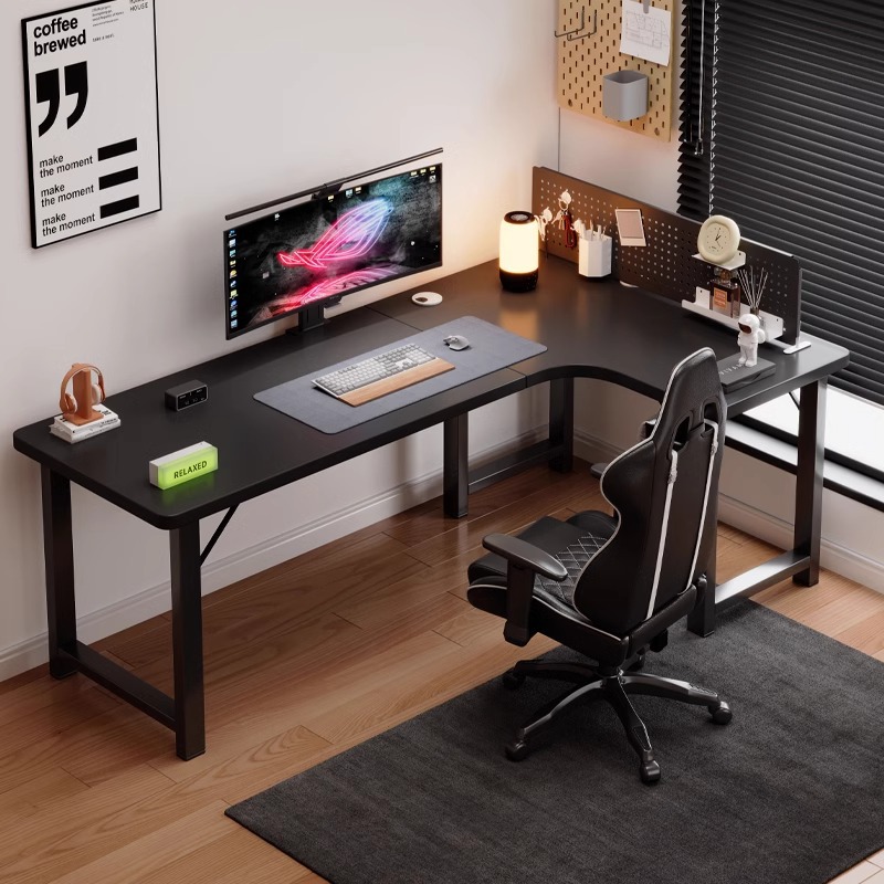 Computer desk Home corner tabl - L Shaped Desk Setup review and price