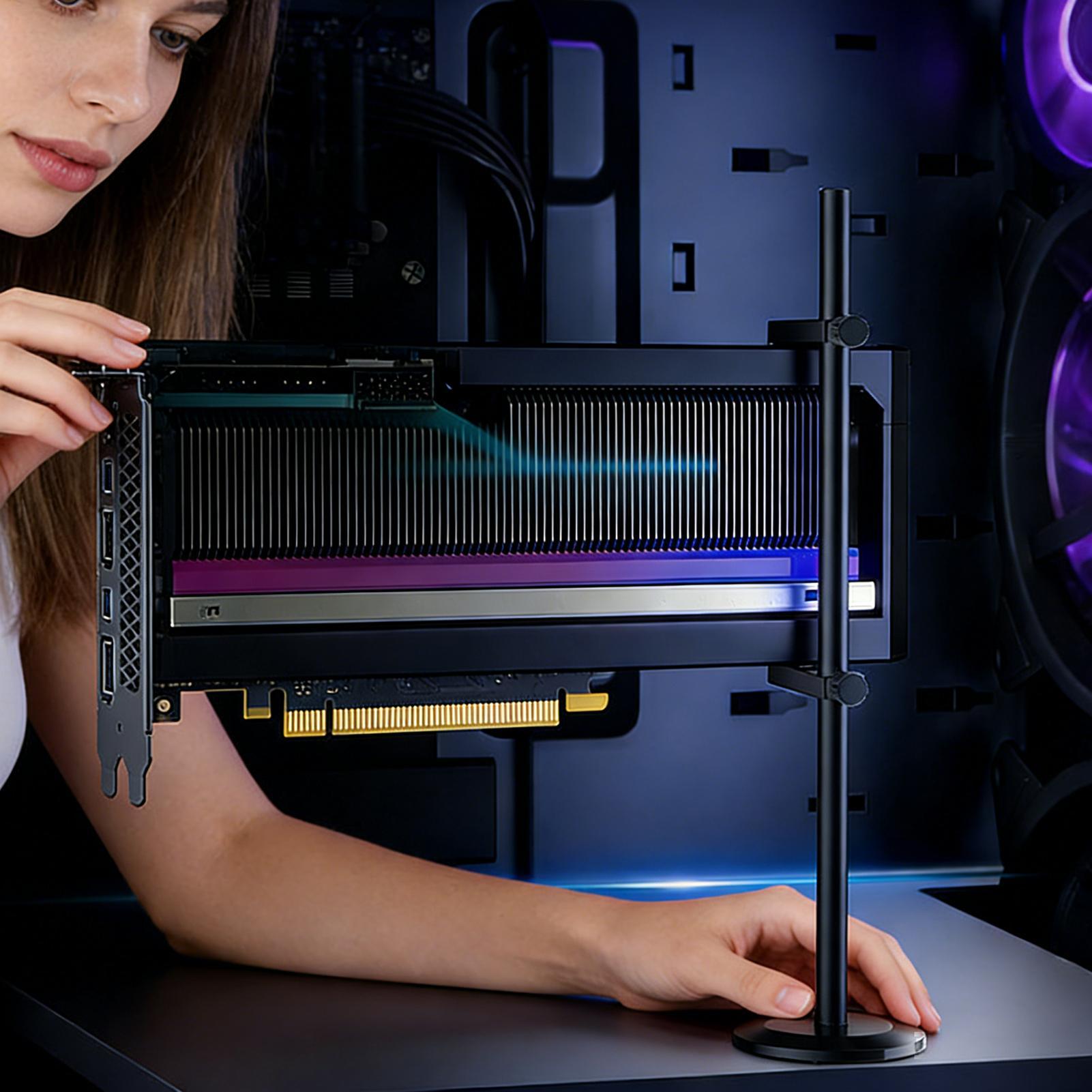 GPU Support Bracket With Jack  - Desk Setup Videos review and price