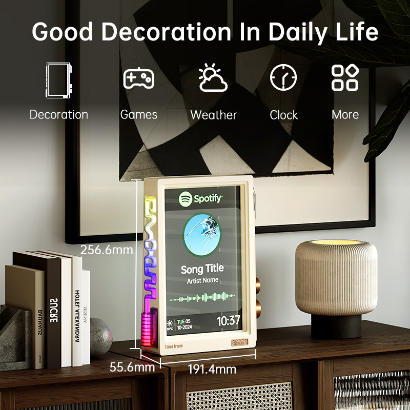 Divoom Times Frame 10.1″ Smart - Speaker Desk Setup review and price