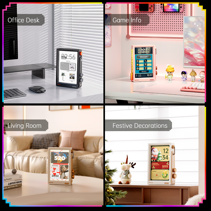 Divoom Times Frame 10.1″ Smart - Speaker Desk Setup review and price