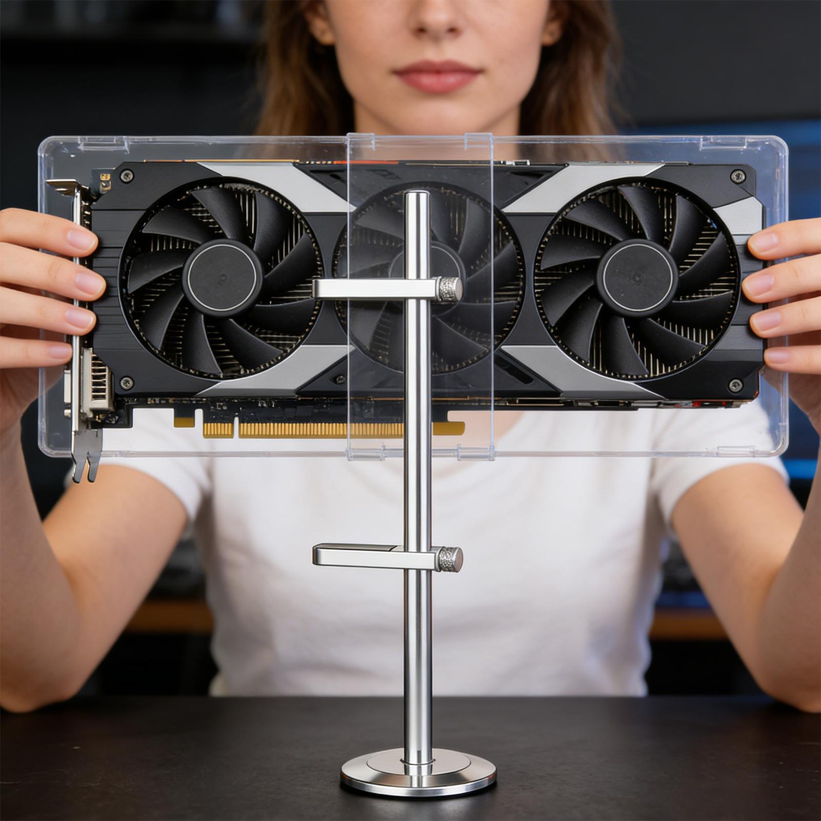 Graphics Card Support Bracket  - Desk Setup Videos review and price