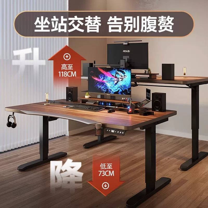 Height Adjustable Computer Des - L Shaped Desk Setup review and price