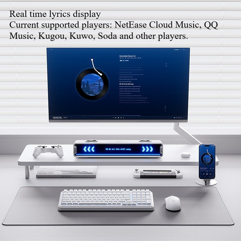 K20 GT Full Screen Subtitle Sp - Speaker Desk Setup review and price