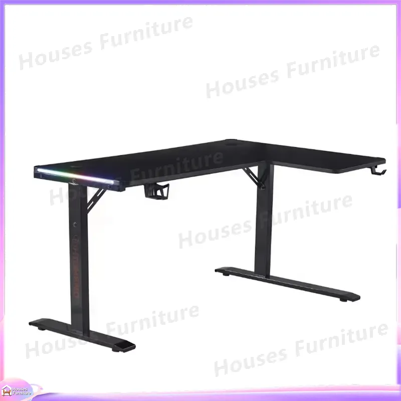 Large 160cm Gaming Desk with L - L Shaped Desk Setup review and price