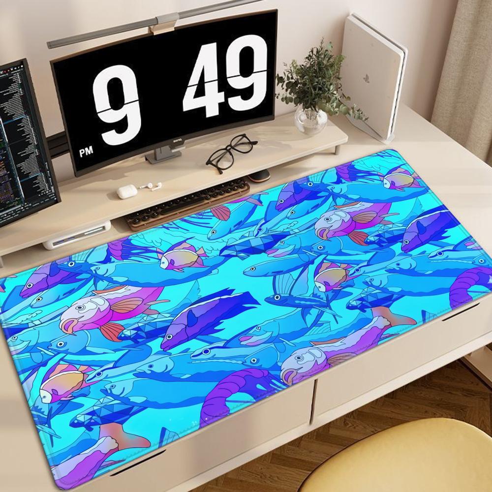 HD Printing Fish Rubber Mouse  - Desk Setup Anime review and price